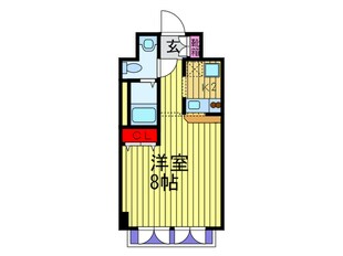 メゾンパティオⅡの物件間取画像